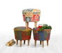 Atelier Del Sofa Puf Bohemio Multicolor
